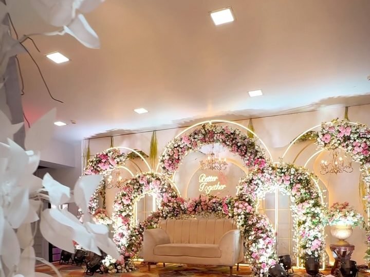 Air-conditioned banquet hall at Meera Celebration, Chikhli