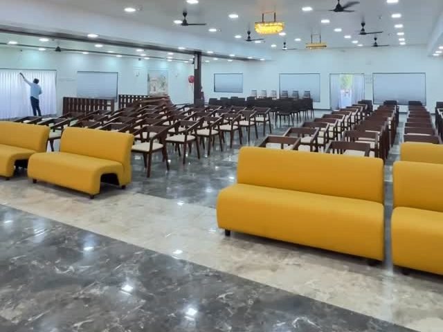 Conference hall at Meera Celebration, Chikhli